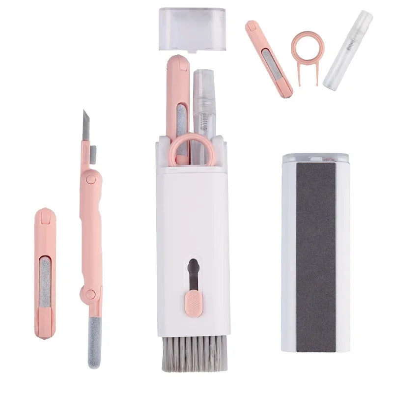 7 In1/8 in 1 Digital Camera Headset Mobile Phone Laptop Keyboard Cleaning Tool Set Cleaning Brush Clean Pen for Airpods Pro