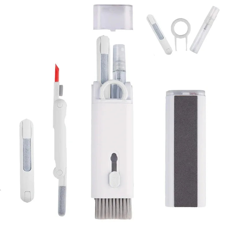7 In1/8 in 1 Digital Camera Headset Mobile Phone Laptop Keyboard Cleaning Tool Set Cleaning Brush Clean Pen for Airpods Pro