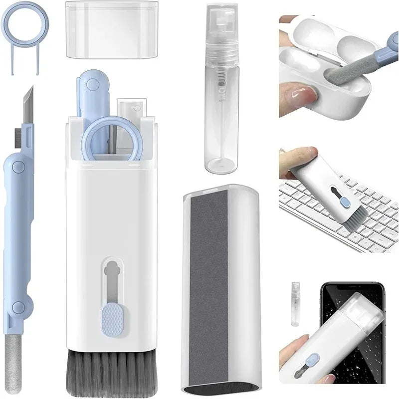 7 In1/8 in 1 Digital Camera Headset Mobile Phone Laptop Keyboard Cleaning Tool Set Cleaning Brush Clean Pen for Airpods Pro