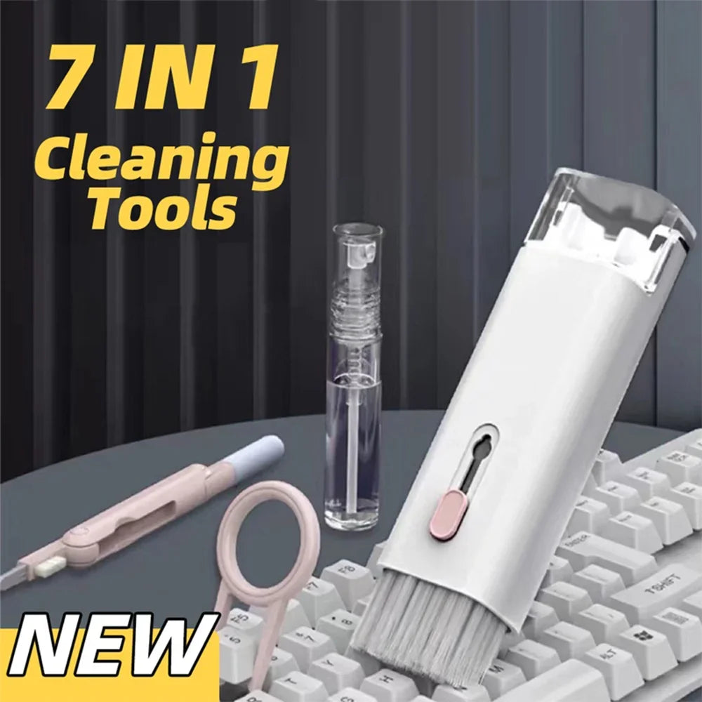 7 In1/8 in 1 Digital Camera Headset Mobile Phone Laptop Keyboard Cleaning Tool Set Cleaning Brush Clean Pen for Airpods Pro
